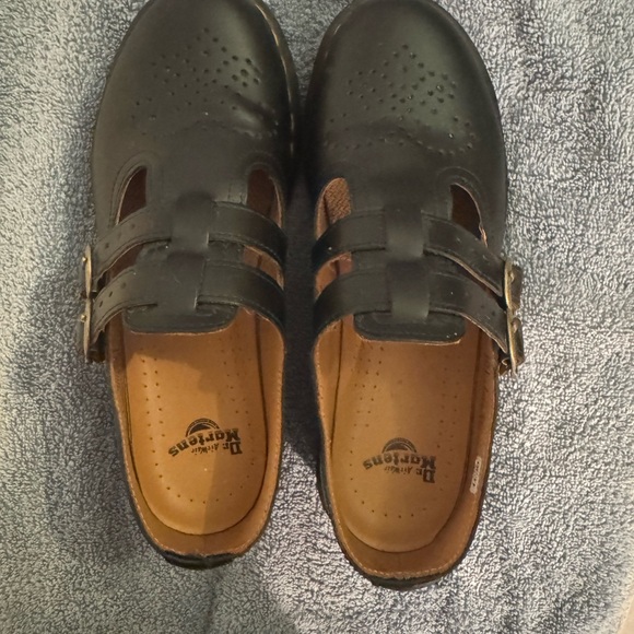 Dr. Martens Black Mary Jane’s 8065 - Picture 1 of 8